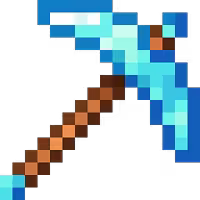 Enchanted pickaxe symbol
