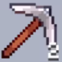 Minedrop iron pickaxe symbol